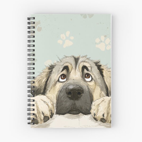 Item preview, Anatolian Shepherd Dog Peeking over Wall 01 designed and sold by Elisabeth Lucas.