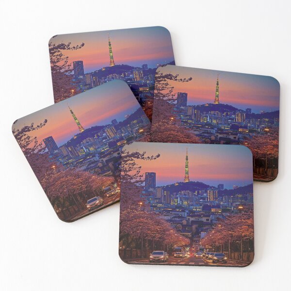 Item preview, SEOUL NAMSAN TOWER NIGHTVIEW LANDMARK designed and sold by DottedEarth.