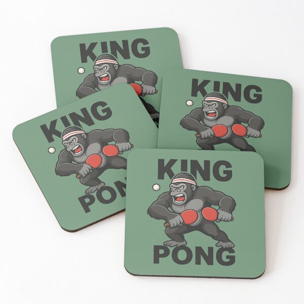 Item preview, King Pong Gorilla Player designed and sold by Endorphin Ink.
