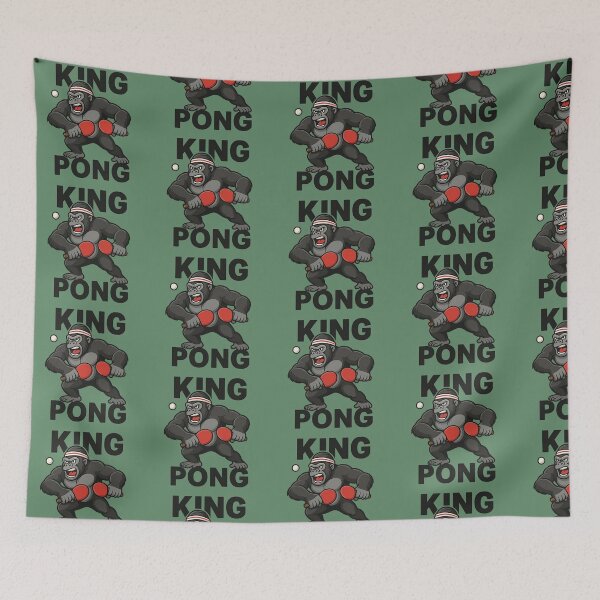 Item preview, King Pong Gorilla Player designed and sold by Endorphin Ink.