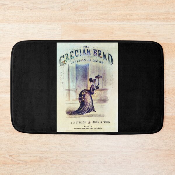 Item preview, Music Sheet Cover - The Grecian Bend - COLOR - 1868 - v1 designed and sold by WheelieGdArt.