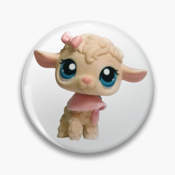 Item preview, Littlest pet shop lamb designed and sold by monkey zone.