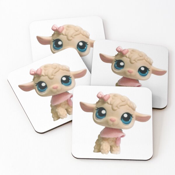 Item preview, Littlest pet shop lamb designed and sold by monkey zone.
