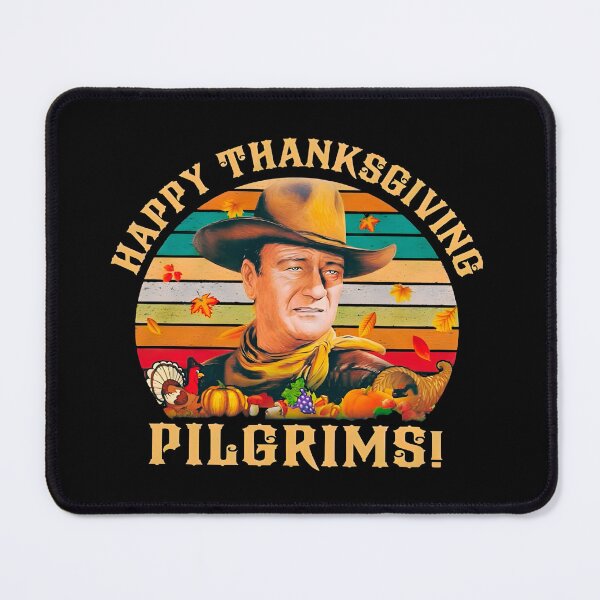 Item preview, Awesome Happy Thanksgiving Pilgrims Cowboy Vintage T-Shirt designed and sold by MikaylaThomps.
