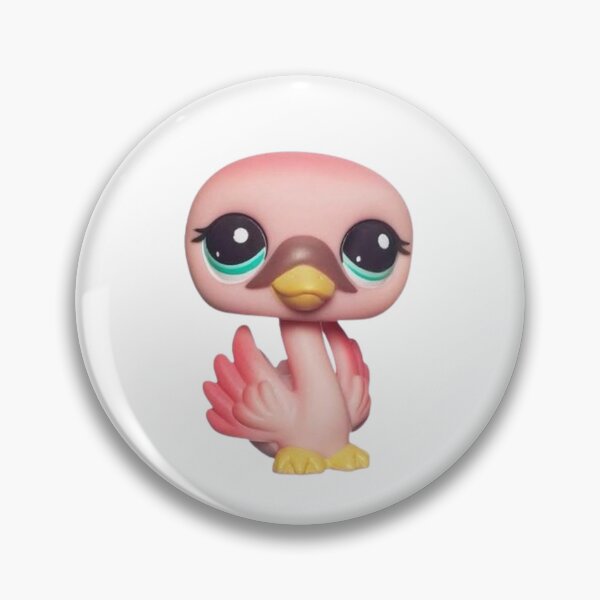 Item preview, Littlest pet shop flamingo designed and sold by monkey zone.