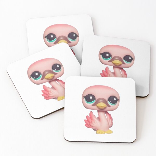 Item preview, Littlest pet shop flamingo designed and sold by monkey zone.