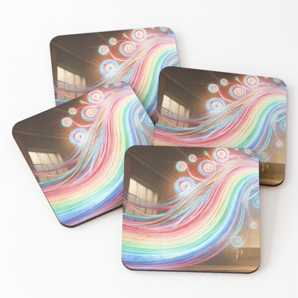 Item preview, Rainbow Symphony in Motion designed and sold by WheelieGdArt.