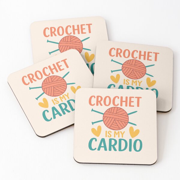 Item preview, Crochet Is My Cardio designed and sold by Endorphin Ink.