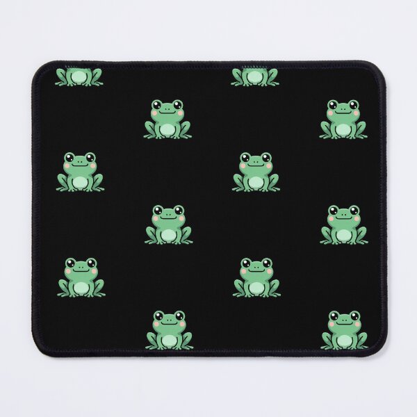 Item preview, Minimal Kawaii Frog Sitting – Simple Pastel Frog Design designed and sold by ColorSplash123.