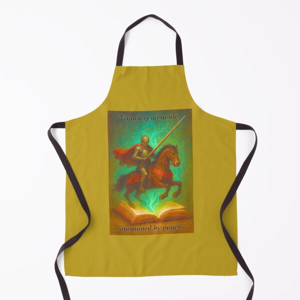 Item preview, "From legend to life, summoned by pages." designed and sold by Brickroad Dsigns.