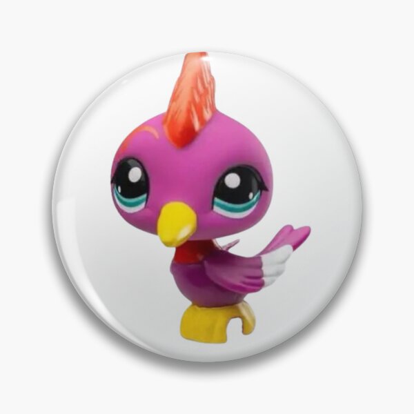 Item preview, Littlest pet shop purple wood pecker designed and sold by monkey zone.