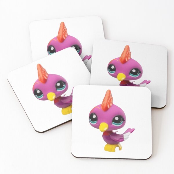 Item preview, Littlest pet shop purple wood pecker designed and sold by monkey zone.