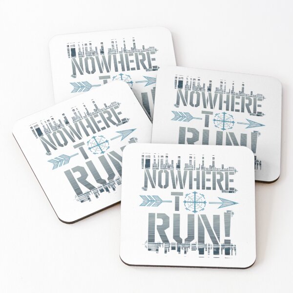 Item preview, Sova "NOWHERE TO RUN!" Valorant Glitch Initiator Design designed and sold by pixelpopplanet.