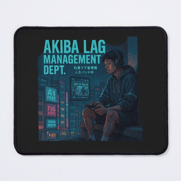 Item preview, Akiba Lag Management Dept – Tokyo Gamer Night designed and sold by POD DYNASTY.