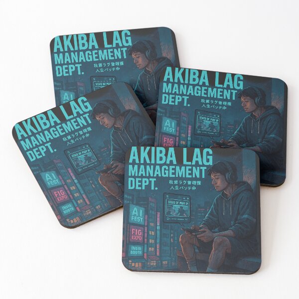 Item preview, Akiba Lag Management Dept – Tokyo Gamer Night designed and sold by POD DYNASTY.