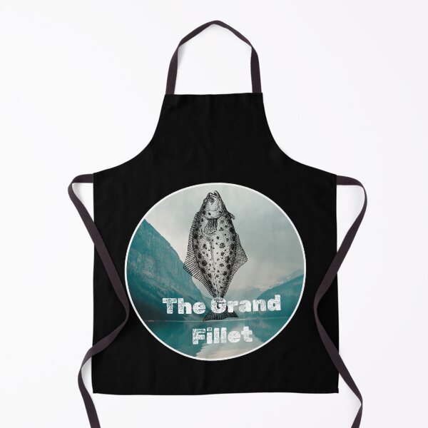 Item preview, The Grand Fillet. Funny Halibut fishing design designed and sold by SofikoDesigns.