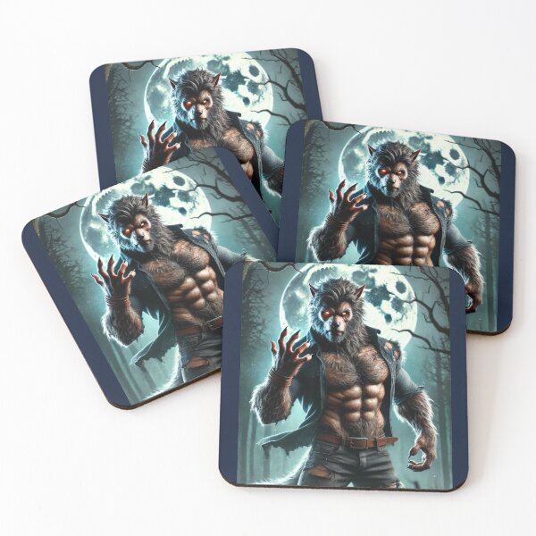 Item preview, Lunar Fury: The Midnight Werewolf designed and sold by WheelieGdArt.