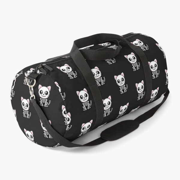 Item preview, Kawaii Skeleton Cat – Cute Minimal Spooky-Cute Animal Design designed and sold by ColorSplash123.