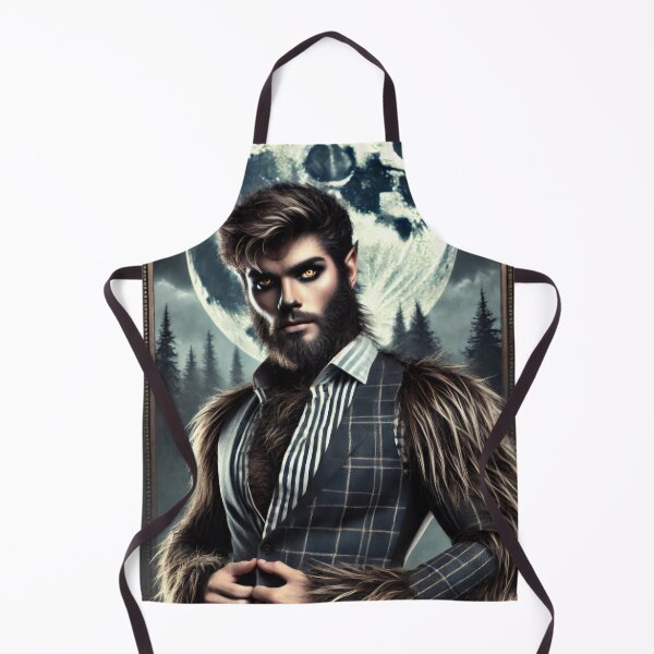Item preview, Dapper Lycan Under the Full Moon designed and sold by WheelieGdArt.