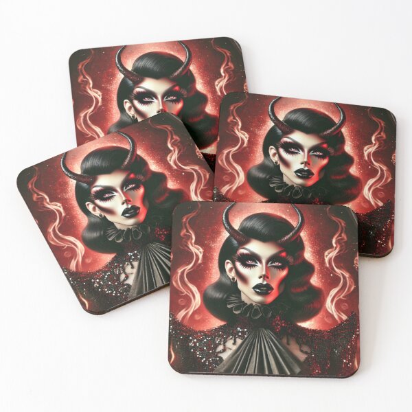 Item preview, Inferno Glamour: The Devil's Muse designed and sold by WheelieGdArt.