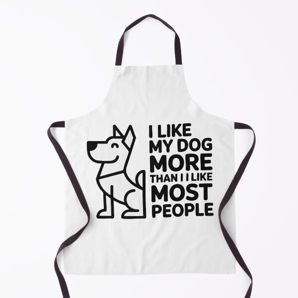 Item preview, I Like My Dog More Than Most People Humor designed and sold by Tong4130.