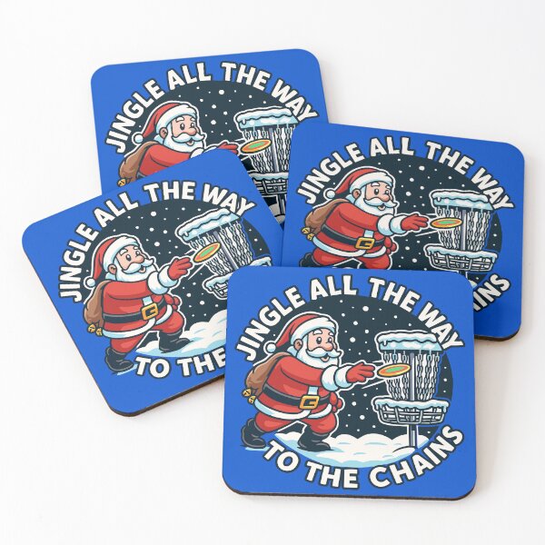 Item preview, Jingle All the Way - Disc Golf  designed and sold by LeatherbeardArt.