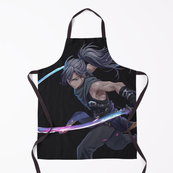 Item preview, Neon Blade Wanderer – Original Anime Swordsman designed and sold by ThroneOfAnime.