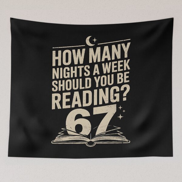 Item preview, Funny Reading 67 Six Seven Meme English Teacher Book Lover designed and sold by BakeryDozen.