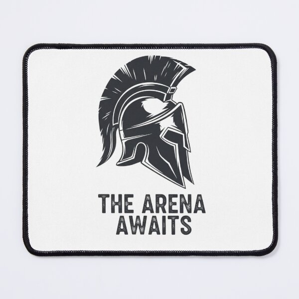 Item preview, Spartan Helmet Motivational Quote Tee designed and sold by AmberHorizon7.