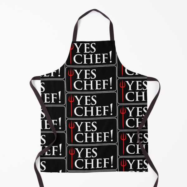 Item preview, Gordon Ramsay, Hell Kitchen, quote, Yes Chef designed and sold by 4gottenlore.