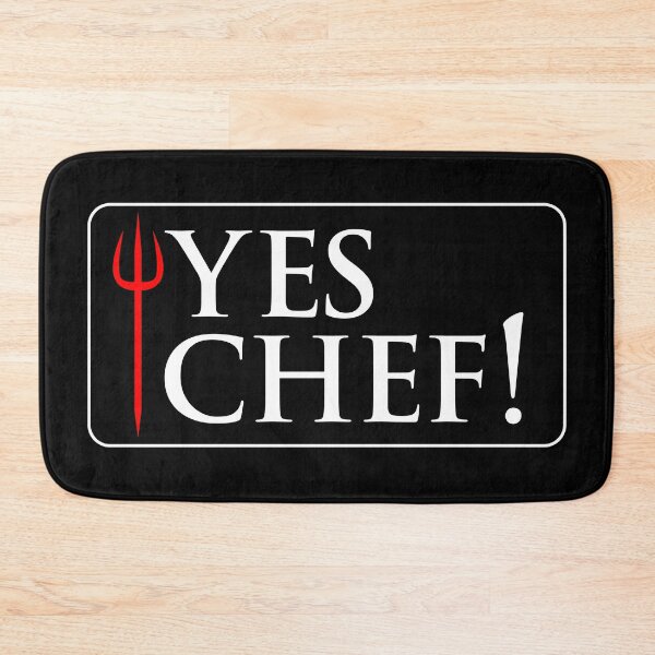 Item preview, Gordon Ramsay, Hell Kitchen, quote, Yes Chef designed and sold by 4gottenlore.