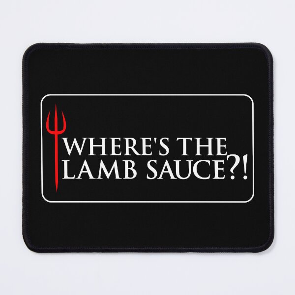 Item preview, Gordon Ramsay, Hell Kitchen, quote, Where's the lamb sauce?! designed and sold by 4gottenlore.