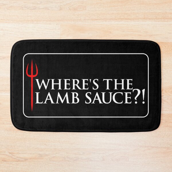 Item preview, Gordon Ramsay, Hell Kitchen, quote, Where's the lamb sauce?! designed and sold by 4gottenlore.