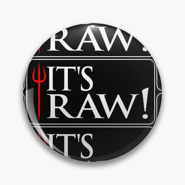 Item preview, Gordon Ramsay, Hell Kitchen, quote, It's Raw designed and sold by 4gottenlore.