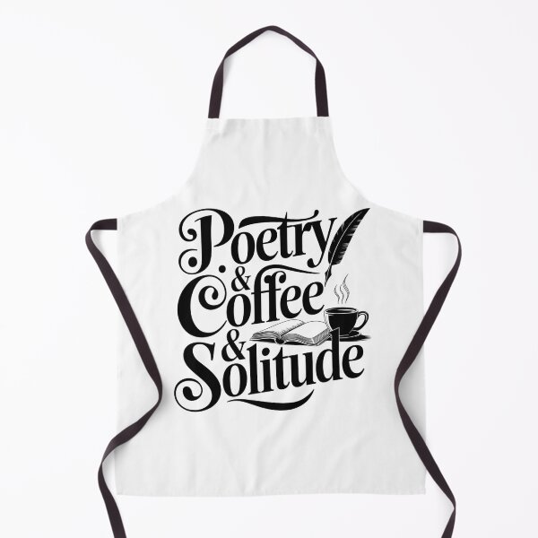 Item preview, "Poetry Coffee Solitude" Book Lover Aesthetic Design designed and sold by pixelpopplanet.
