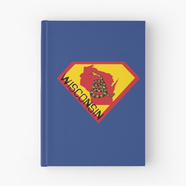 Item preview, WISCONSINITE  SHIELD - Freedom Is The Superpower -  Gadsden Snake Flag - Dont Tread On Me SUPERHERO WISCONSIN  spellout design designed and sold by pelagio.