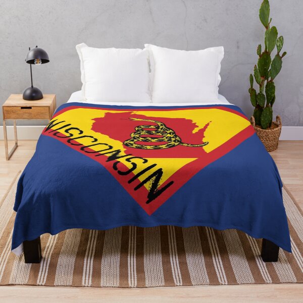 Item preview, WISCONSINITE  SHIELD - Freedom Is The Superpower -  Gadsden Snake Flag - Dont Tread On Me SUPERHERO WISCONSIN  spellout design designed and sold by pelagio.