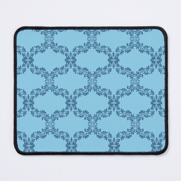 Item preview, Inked Flowers on the Vine - Blue designed and sold by FoxfireAndCo.