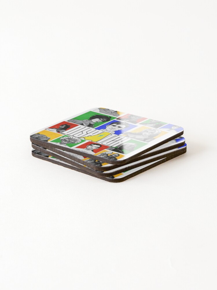 Thumbnail 4 of 5, Coasters (Set of 4), Dispatch Character Roster designed and sold by InkImagination1.