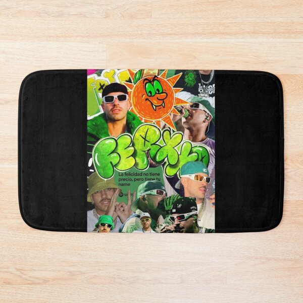 Item preview, Feid Urban Collage Aesthetic – Green Vibe Latin Street Art designed and sold by Aliyah Niko.