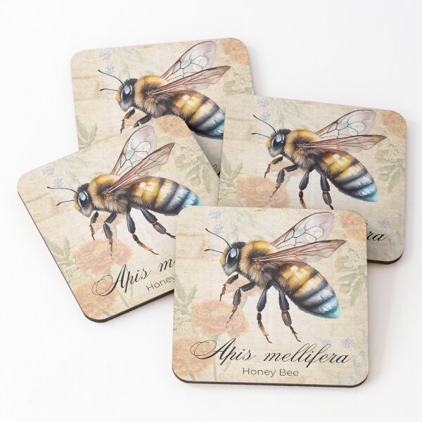 Item preview, Honey Bee Vintage Art & Science designed and sold by Biofilia.