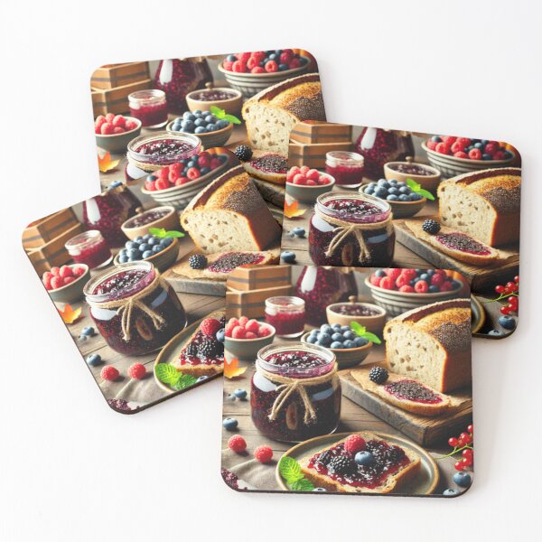 Item preview, Berry Jam and Autumn Breads designed and sold by WheelieGdArt.