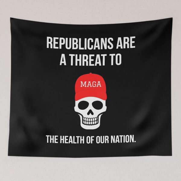 Item preview, Republicans are a threat to the health of our nation. designed and sold by Rachel the Artist .