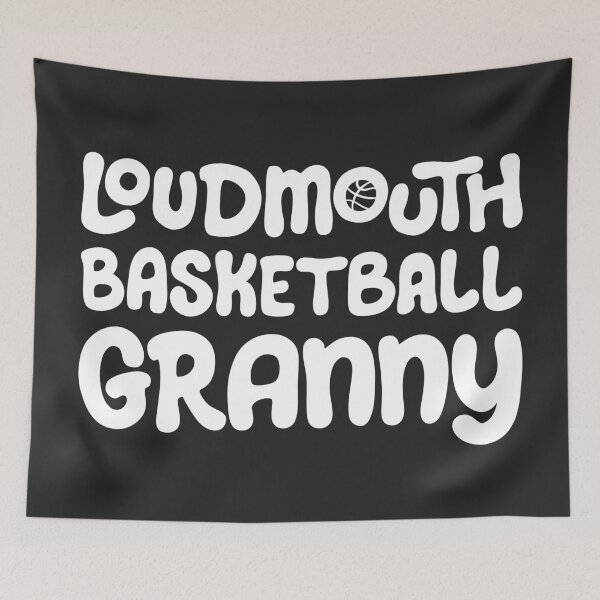 Item preview, Loudmouth Basketball Granny for Grandmothers and Basketball Fans designed and sold by Jessica Deel Creative Co. Shop.