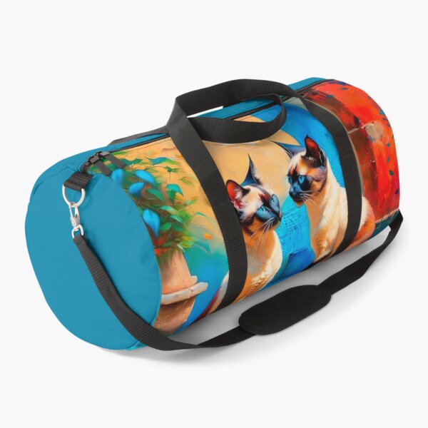 Item preview, Two Siamese Cats Playing In The Patio designed and sold by LanaGustavsson.