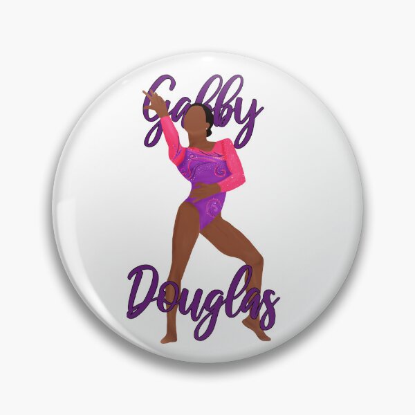 Item preview, Gabby Douglas - Gymnastics Art with Name designed and sold by Cherries4.