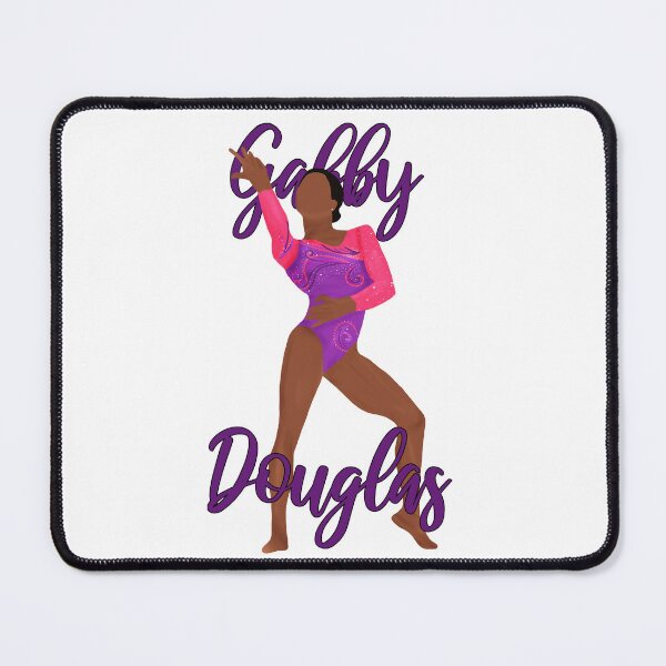 Item preview, Gabby Douglas - Gymnastics Art with Name designed and sold by Cherries4.