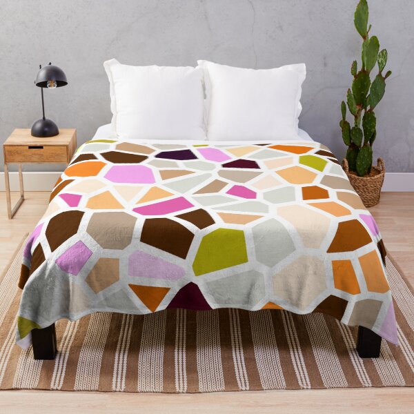 Item preview, Tile Pattern In Retro Colours designed and sold by EganStreet.