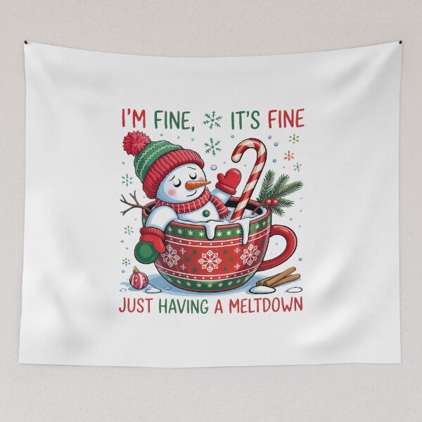 Item preview, It's Fine, It's Fine Just Having a Meltdown designed and sold by lifeintoart.