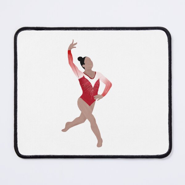 Item preview, Aly Raisman Gymnastics Art Cartoon Style designed and sold by Cherries4.